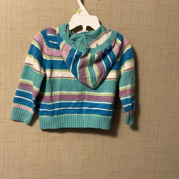 Colorful Striped Kids Hoodie - Picture 3 of 5